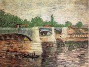 Vincent Van Gogh Pont de la Grande Jatte painting